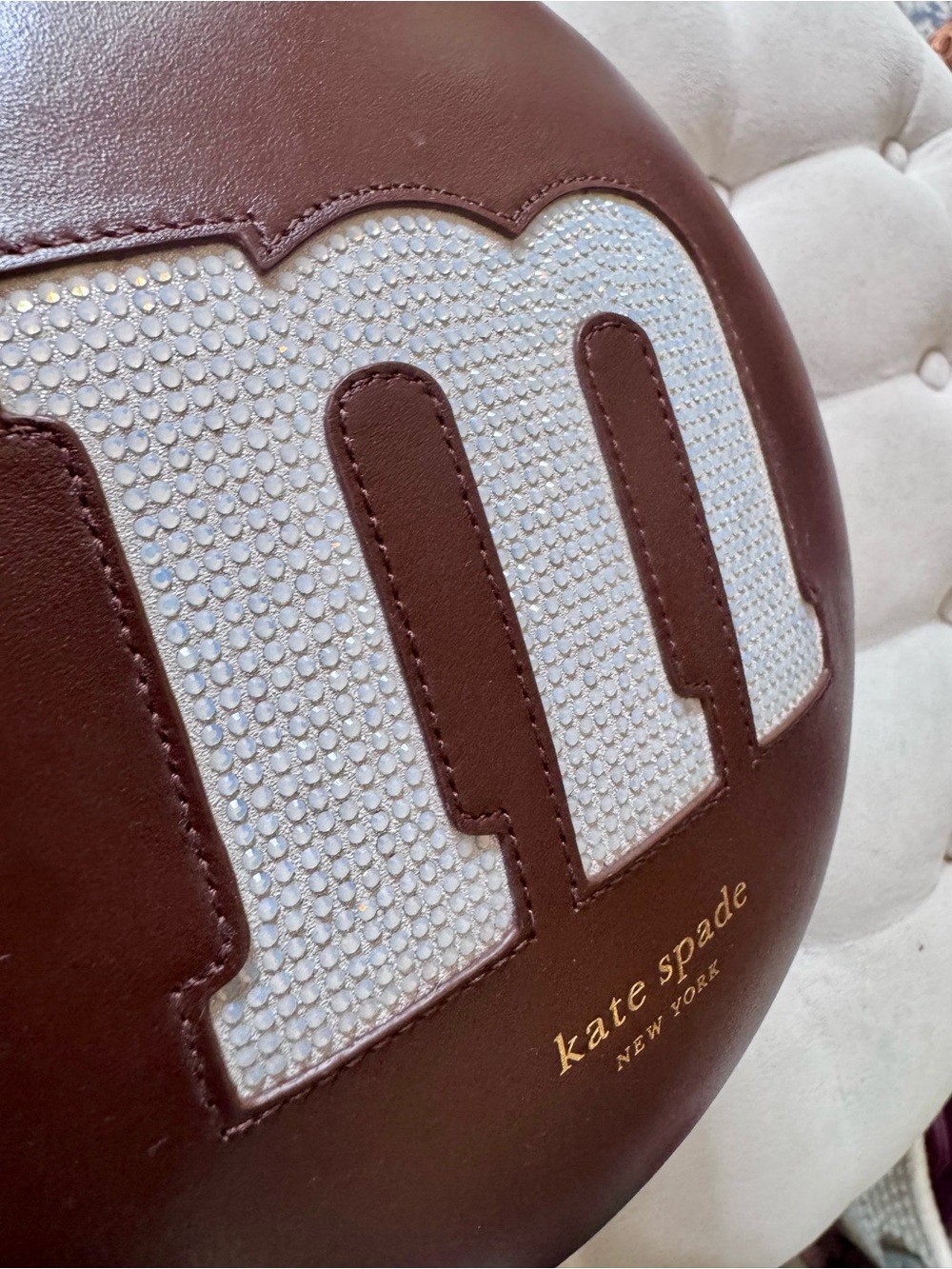 Kate Spade M&M Novelty Crossbody Bag in Chocolate Brown - Picture 3 of 6